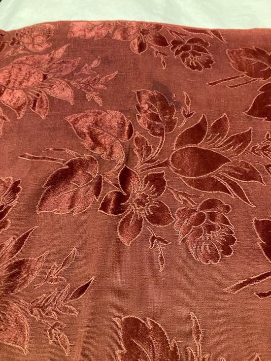 Other - Fabulous 1930s velvet rayon fabric remnant
